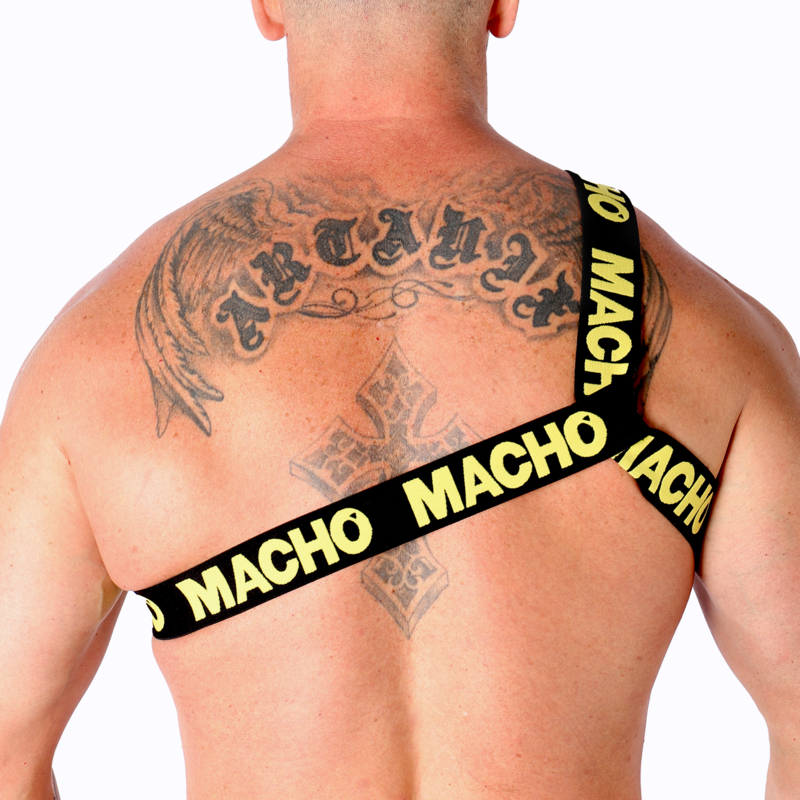 Harnais Romain Élastique Réglable Confort Body Homme - Macho Underwear