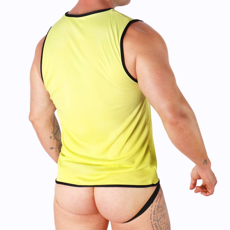 T-Shirt Homme Sport Seconde Peau - Polyamide Élastique - Macho