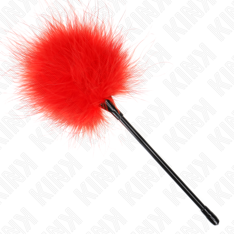 Plumeau Érotique Tickle Plumes Naturelles 27 cm 2 Coloris - Kink