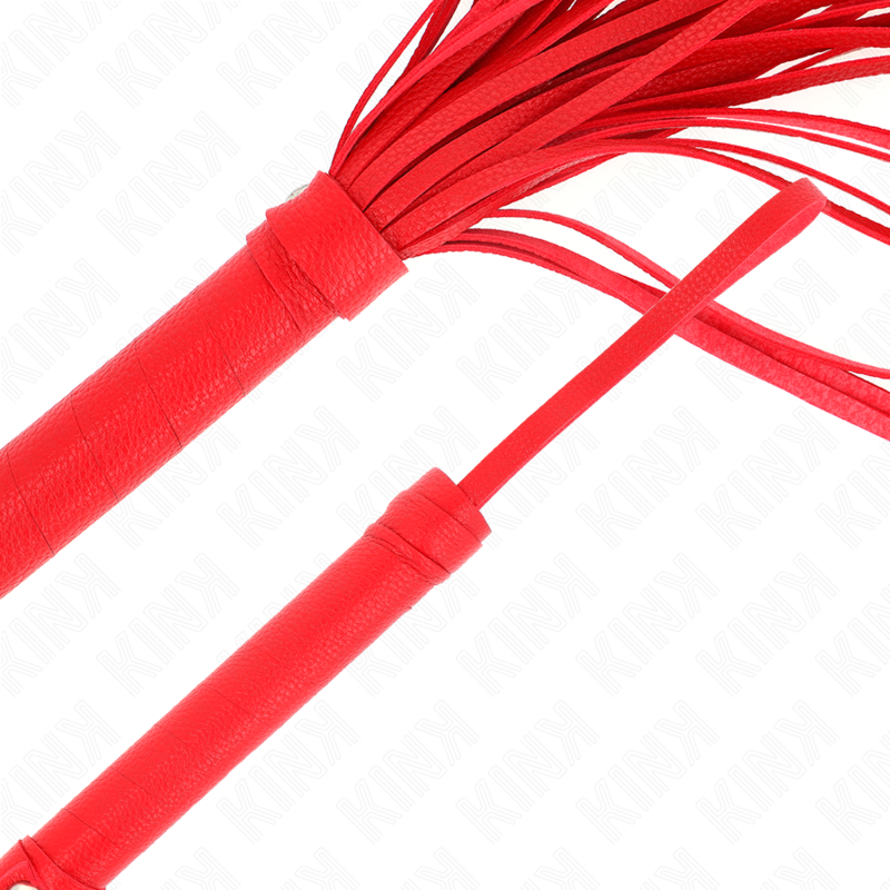Fouet BDSM PVC Souple 70 cm Poignée Ergonomique - Kink