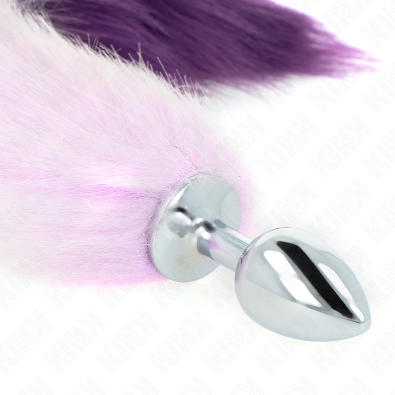 Plug Anal Queue Synthétique - Silicone Body-Safe 3 Tailles - Kink