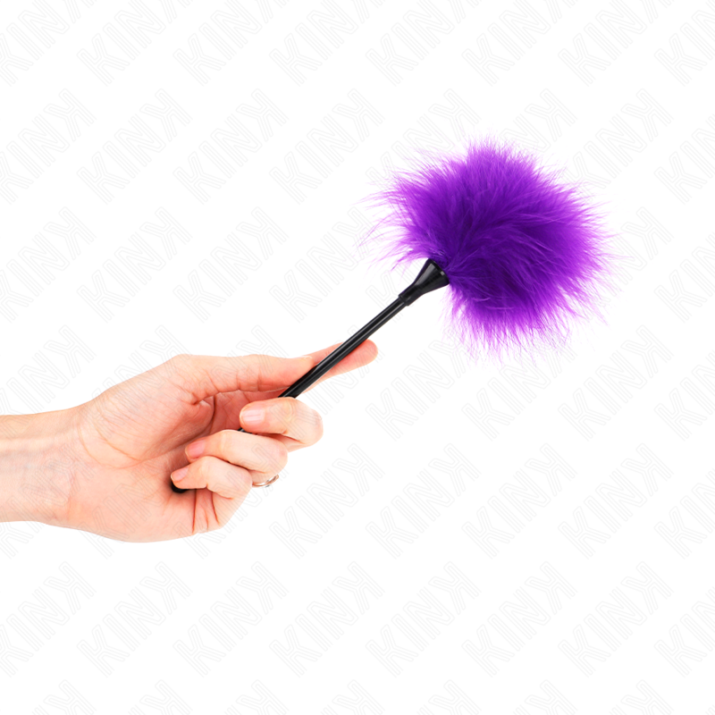 Plumeau Érotique Tickle Plumes Naturelles 27 cm 2 Coloris - Kink