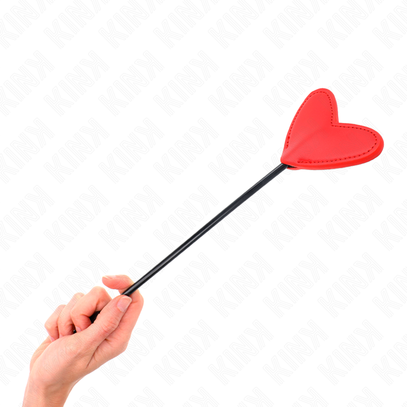 Paddle BDSM Forme Cœur 33 cm Surface Impact 10 cm - Kink