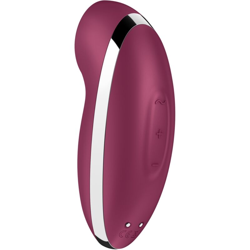 Stimulateur Clitoridien Tap and Climax 2 Vibration Tapotement IPX7 - Satisfyer