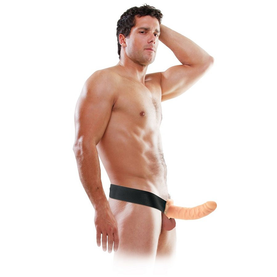 Gode Ceinture Creux 19 cm Sangle Ajustable - Fetish Fantasy