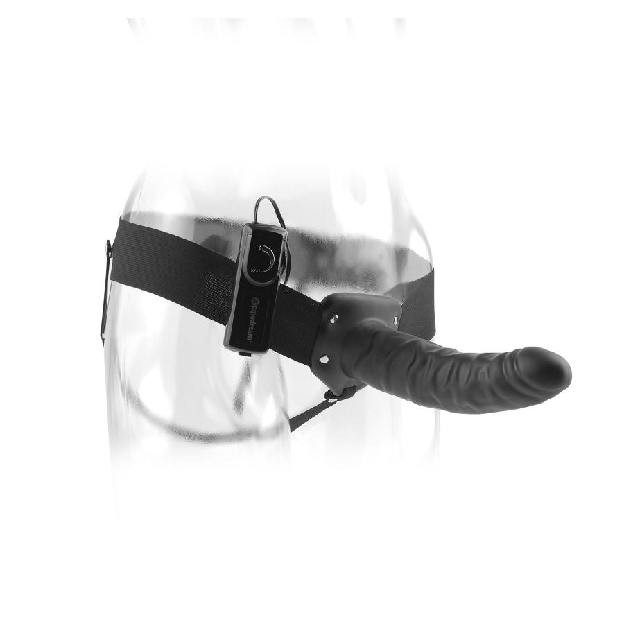 Gode Ceinture Creux Vibrant - Harnais Élastique Ajustable - Fetish Fantasy
