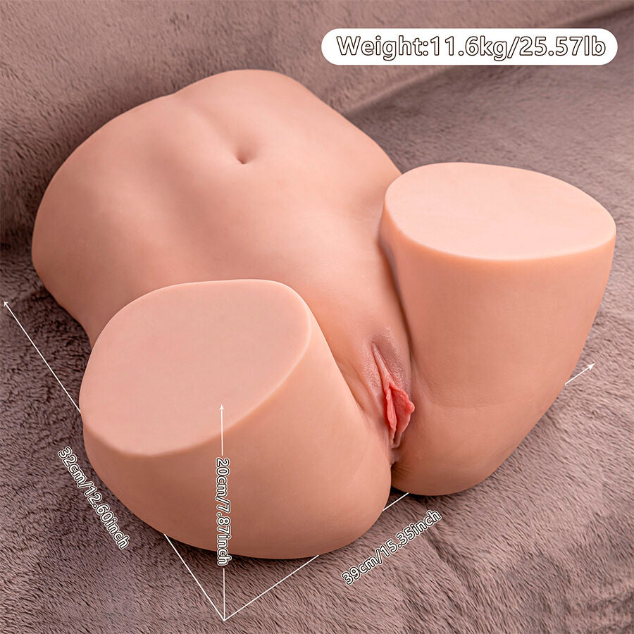 XISE - ETHEL MASTURBATEUR VAGINAL RÉALISTE À VIBRATION MULTI-POSITIONS