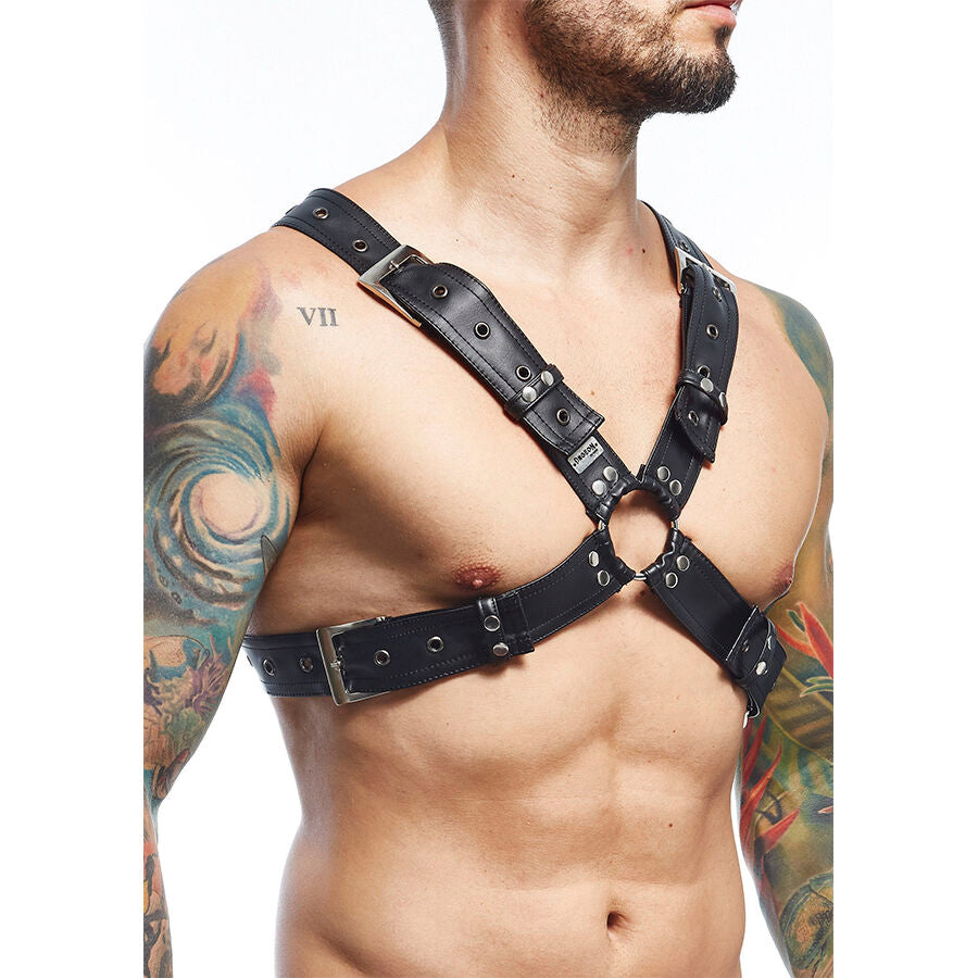 MOB - CEINTURE HARNAIS NOIRE DNGEON TAILLE UNIQUE X
