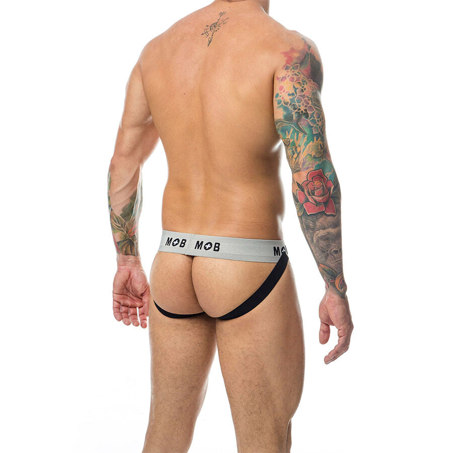 Jockstrap Classique Rayures Latérales Coton Stretch - Mob
