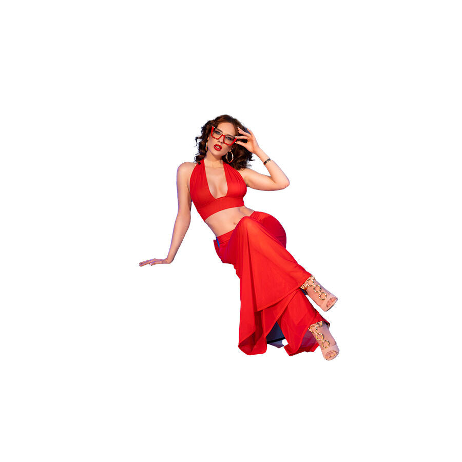 Ensemble Lingerie Haut et Pantalon Fluide Dentelle - Chilirose