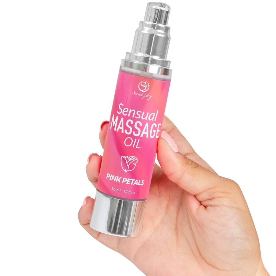 Huile de Massage Comestible Effet Chauffant - Secretplay