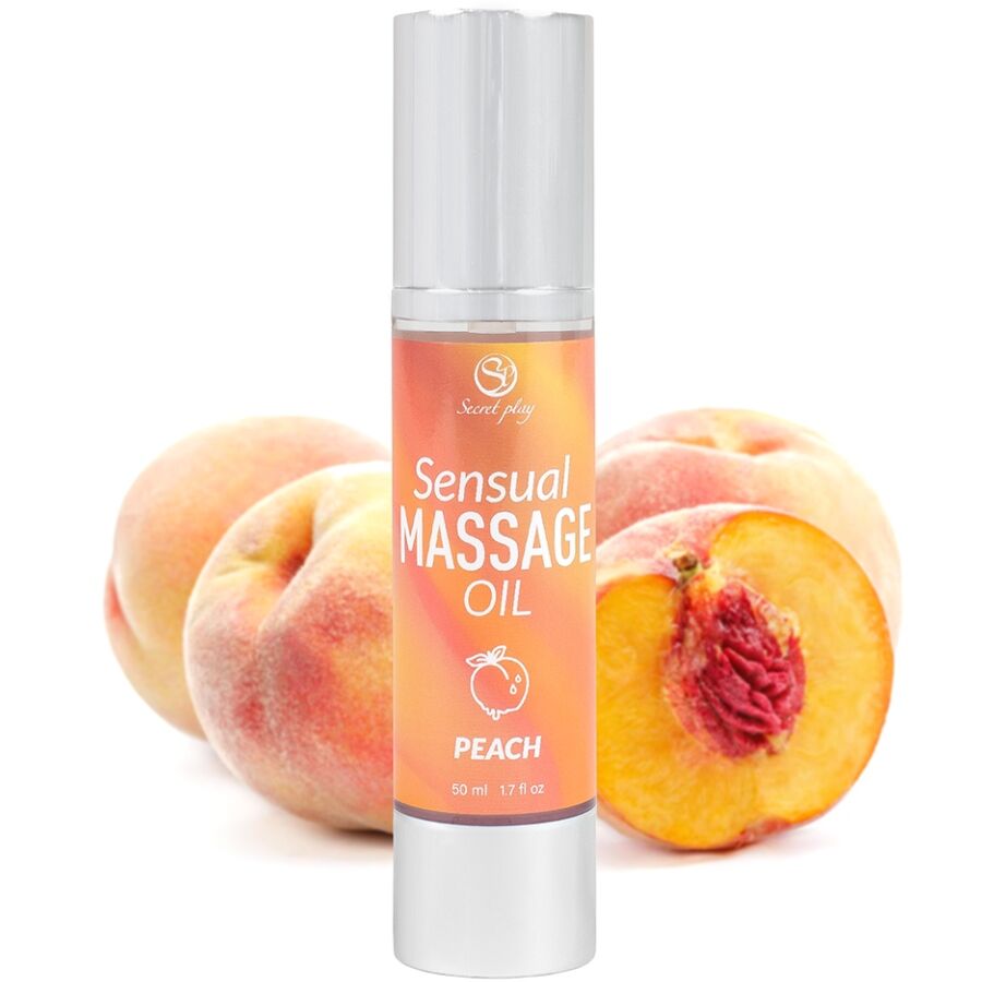 Huile de Massage Comestible Effet Chauffant - Secretplay