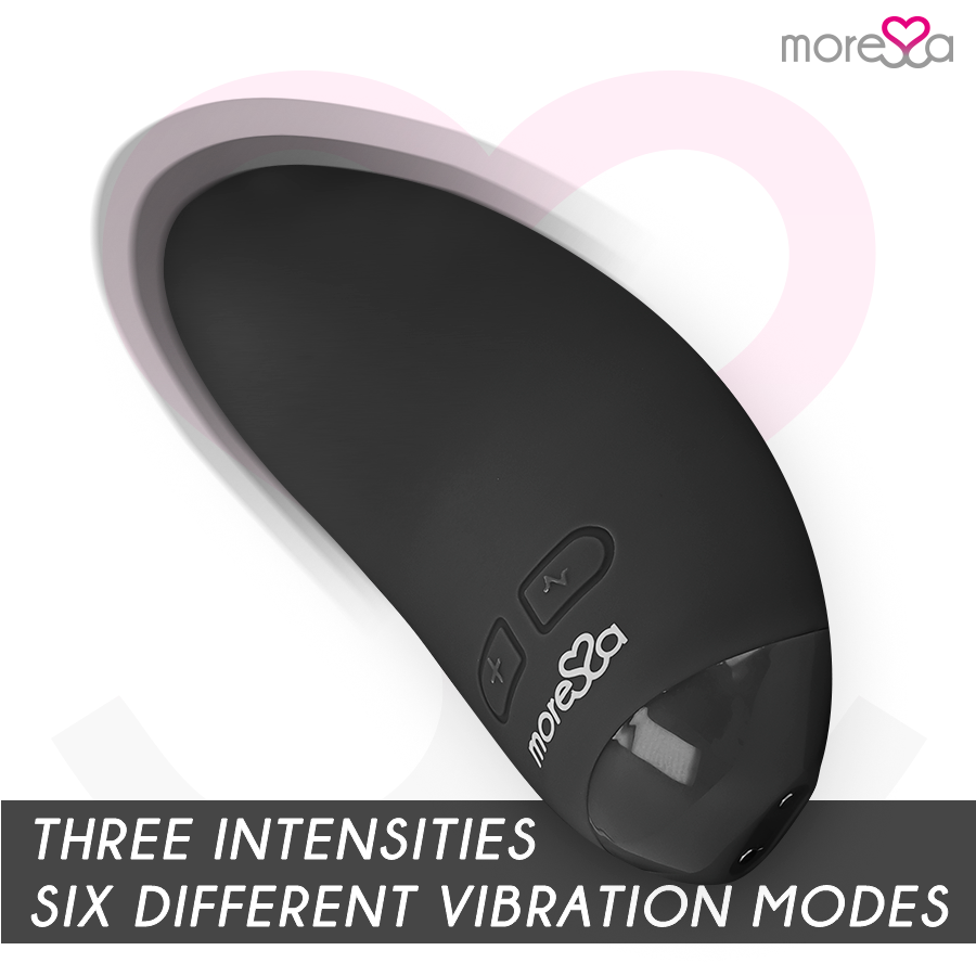 Mini Vibromasseur Blossom Courbé 6 Modes 3 Intensités USB - Moressa
