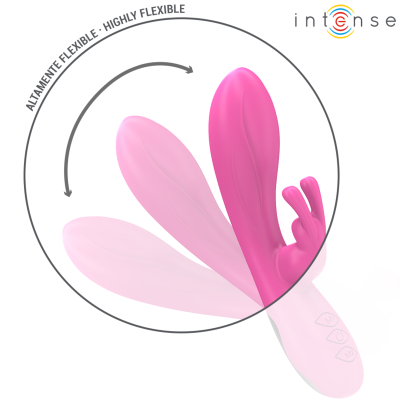 Vibromasseur Rabbit Randall 10 Modes Silicone Rechargeable - Intense
