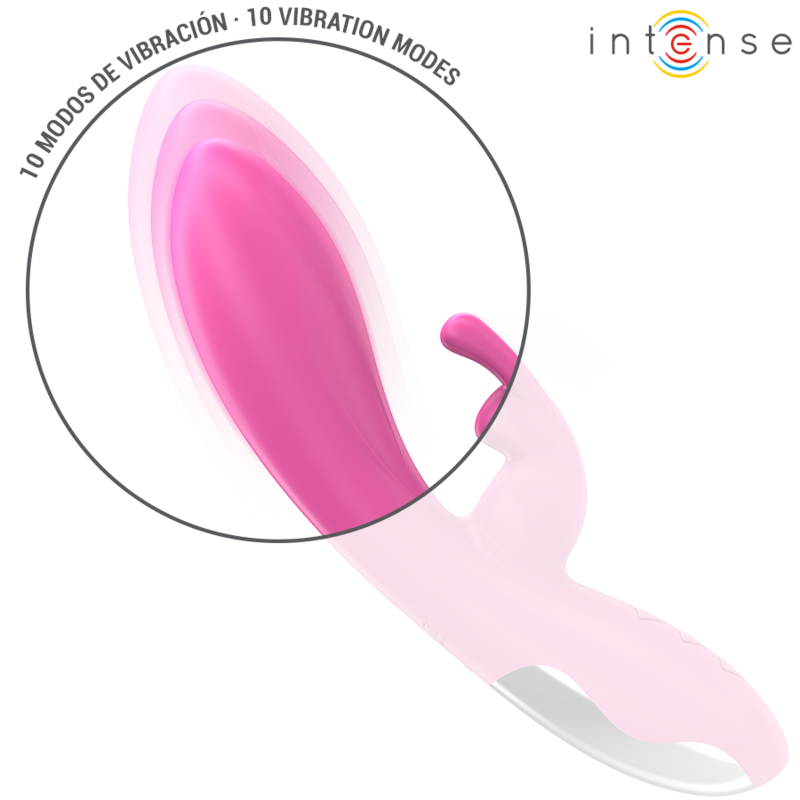 Vibromasseur Rabbit Randall 10 Modes Silicone Rechargeable - Intense