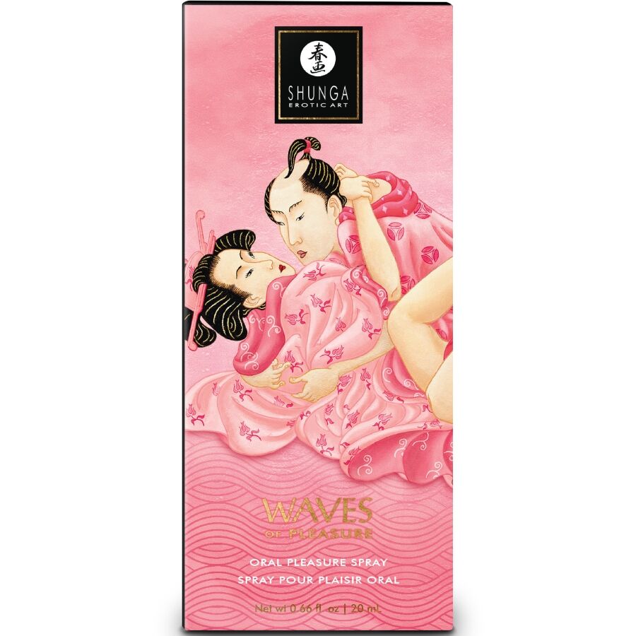 Spray Oral Stimulant Waves Pleasure Effet Vibrant - Shunga