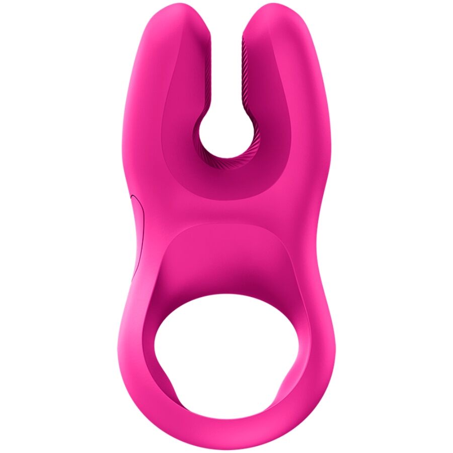 Cockring Vibrant NŌS Pro Magenta 2 Moteurs 7 Modes IPX7 - Fun Factory