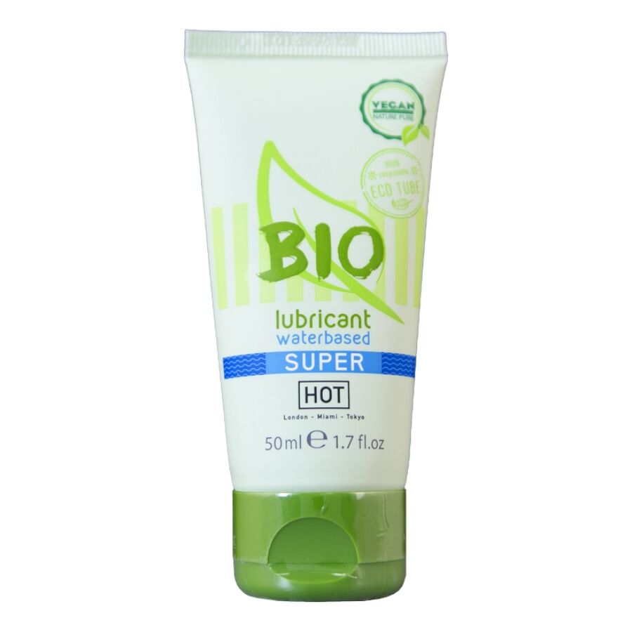 Lubrifiant Bio à Base d'Eau Naturel Hydratant 2 Contenances - Hot