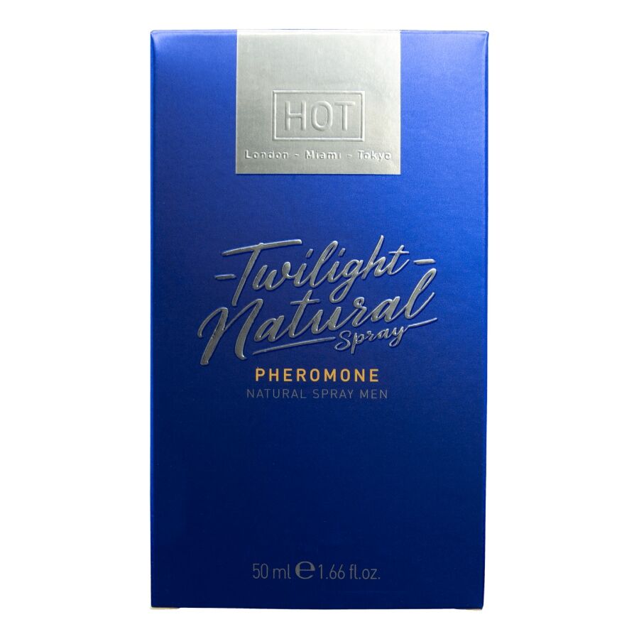 Spray aux Phéromones Twilight Naturel Inodore 50 ml pour Hommes - Hot