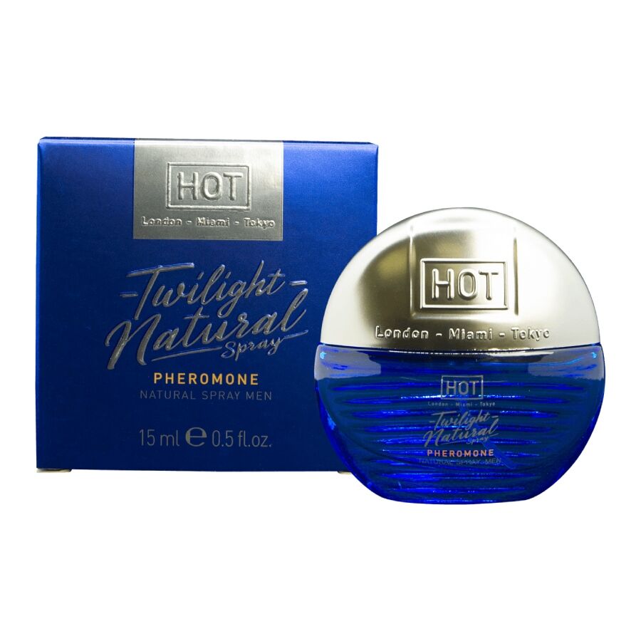Phéromones Naturelles pour Homme Twilight Spray Sans Parfum 15 ml - Hot