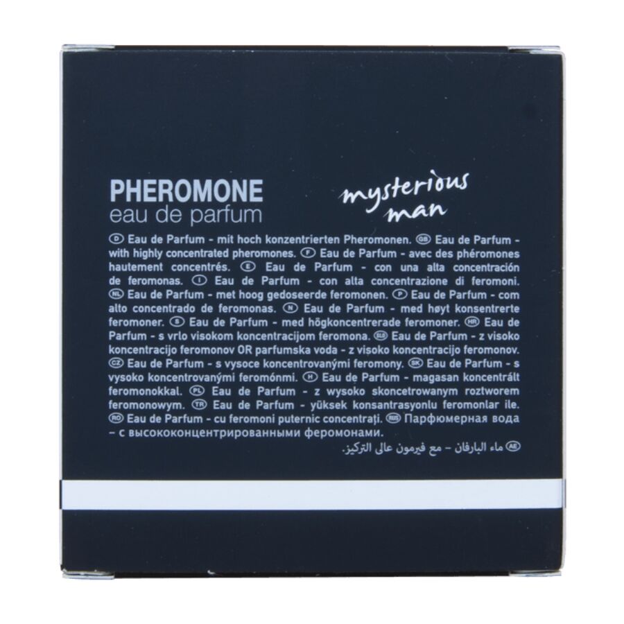 Parfum aux Phéromones London Mysterious Man Notes Boisées 30 ml - Hot