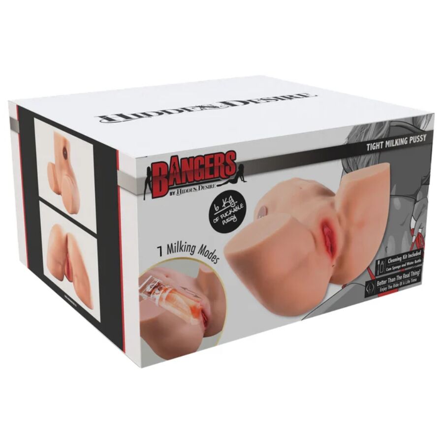 Masturbateur Masculin Réaliste Vagin Étroit Fonction Traite Rechargeable IPX7 - Hidden Desire