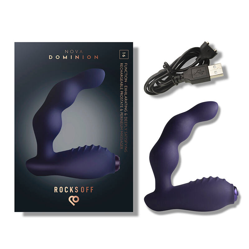 Vibromasseur Mini Baguette Rechargeable 16 Fonctions Pointe de Précision - Rocks-Off