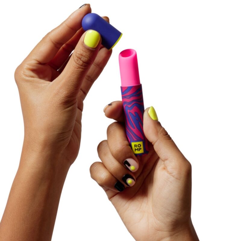 Stimulateur Clitoridien Discret Lipstick 7 Niveaux Rechargeable - Romp