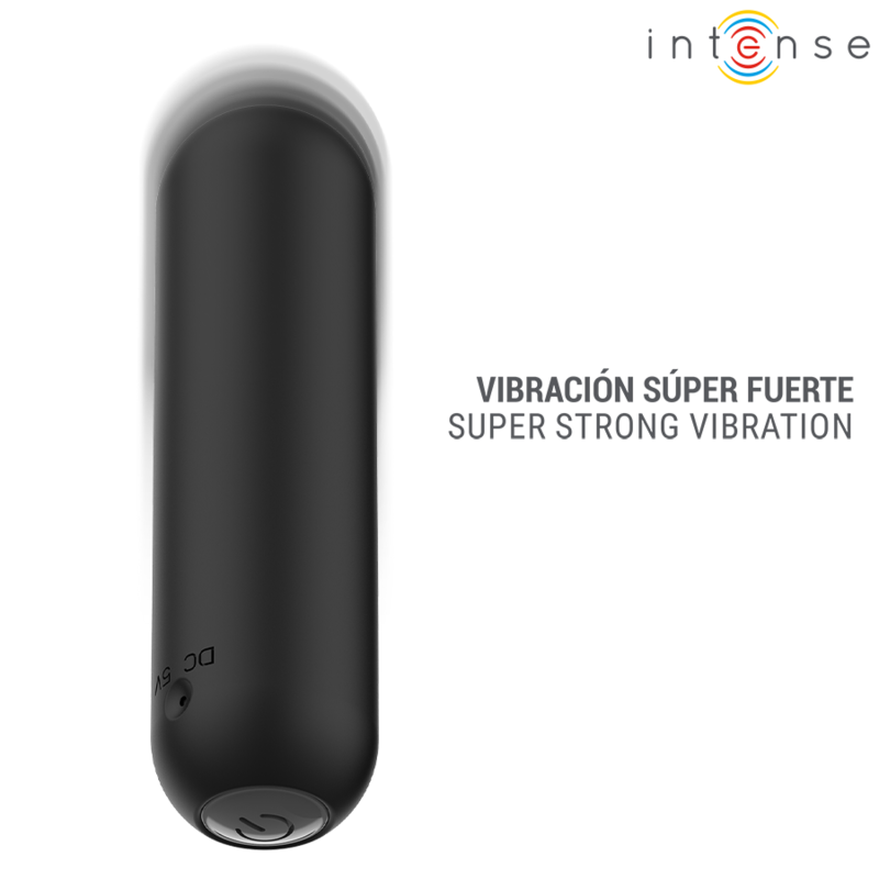 Bullet Judy noir d'Intense en vibration, visuel Super strong vibration
