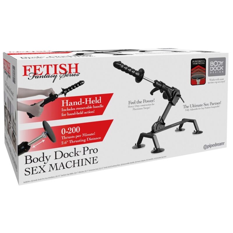 Boîte de la machine sexuelle Body Dock Pro de la gamme Fetish Fantasy Series