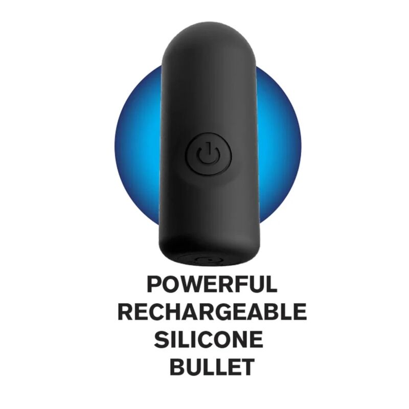 Moteur vibrant noire rechargeable de la gaine Real Feel noire Fantasy X-Tensions