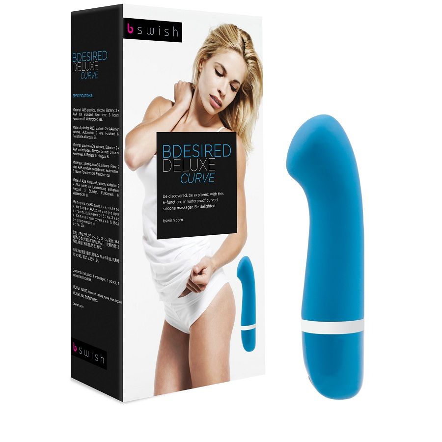 Vibromasseur Point G Bdesired Deluxe Courbe 5 Modes - B Swish