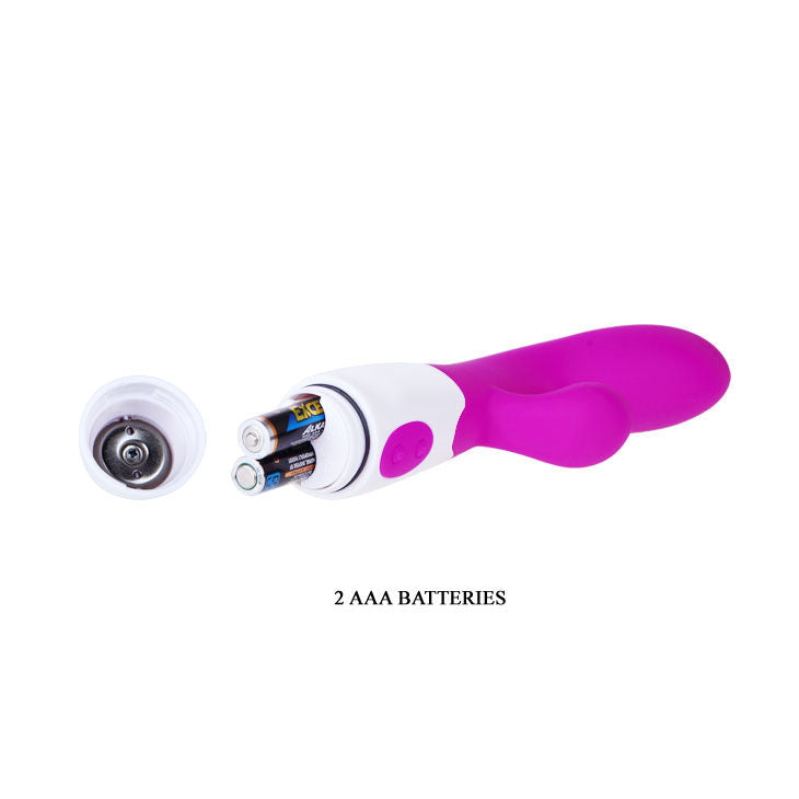 Vibromasseur Rabbit Alvis Double Stimulation 30 Modes Silencieux - Pretty Love