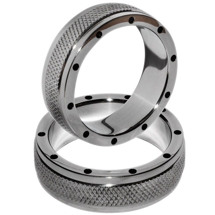 Cockring Métal Pénis et Testicules 40 mm Acier Inoxydable - Metal Hard