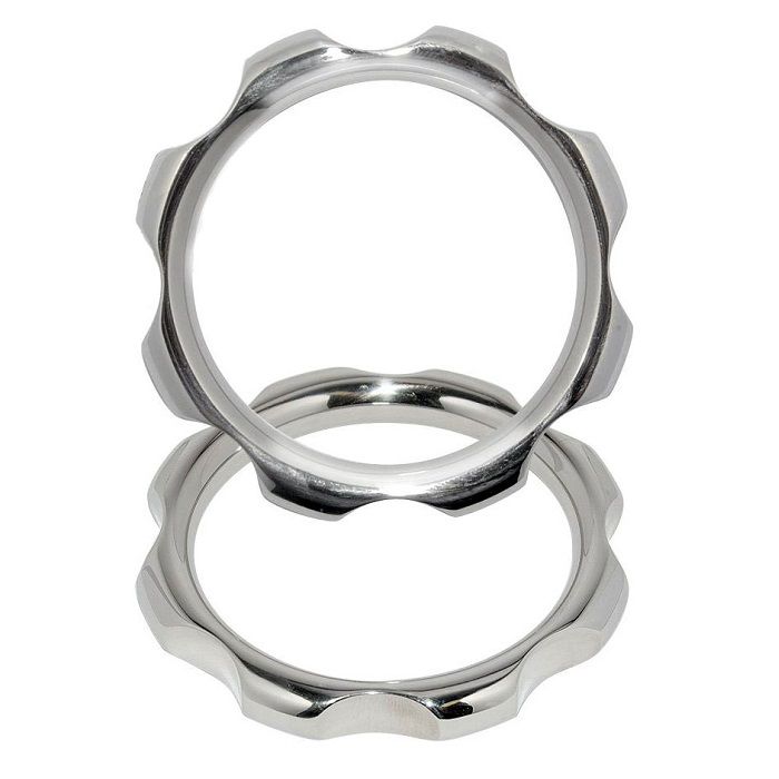 Cockring Métal Torque Pénis et Testicules 45 mm Acier Poli - Metal Hard