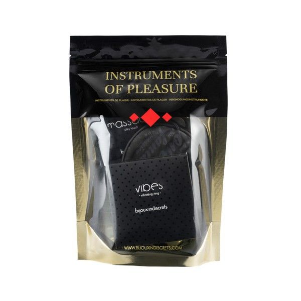 Kit BDSM Instruments de Plaisir - Satin et Vibrations - Bijoux Indiscrets