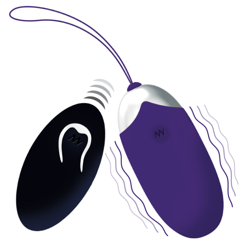 Oeuf Vibrant Flippy II Rechargeable USB Télécommandé - 12 Modes - Intense