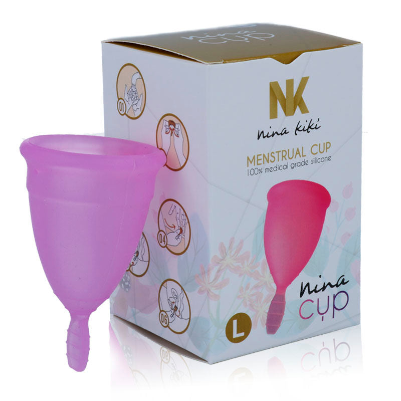 Coupe Menstruelle Nina Cup Silicone Hypoallergénique 12h - Nina Kikí