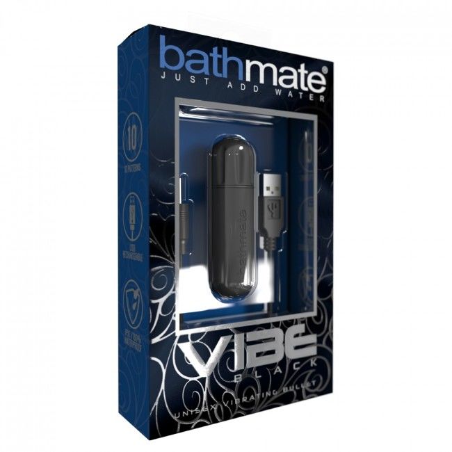 Mini Vibromasseur Vibe - 10 Modes Rechargeable Étanche - Bathmate