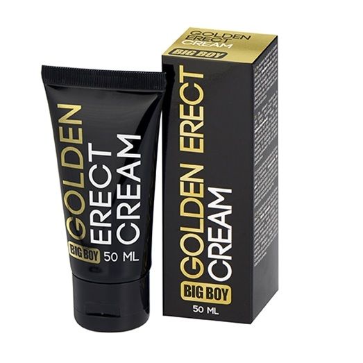 Crème Stimulante Érection Golden Erect Big Boy Extraits de Plantes - Cobeco