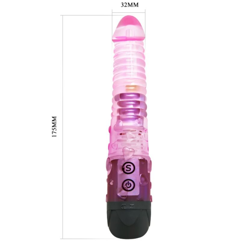 Vibromasseur Lover Silicone Doux Multi-Vitesses - Baile