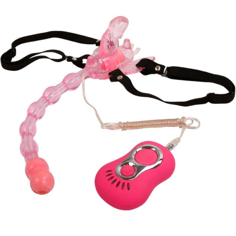 Vibromasseur Papillon Triple Stimulation 7 Modes Télécommande - Baile