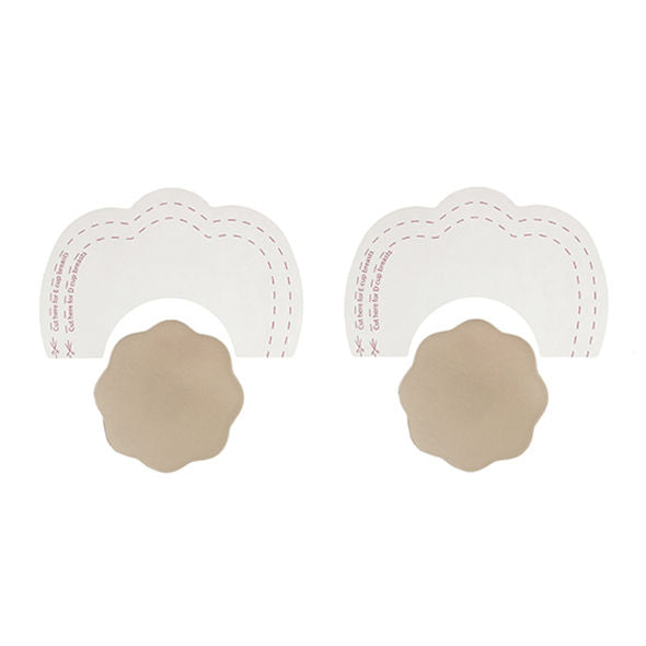 Soutien-Gorge Adhésif Soie + Cache-Tétons Bonnet A à H - Bye Bra