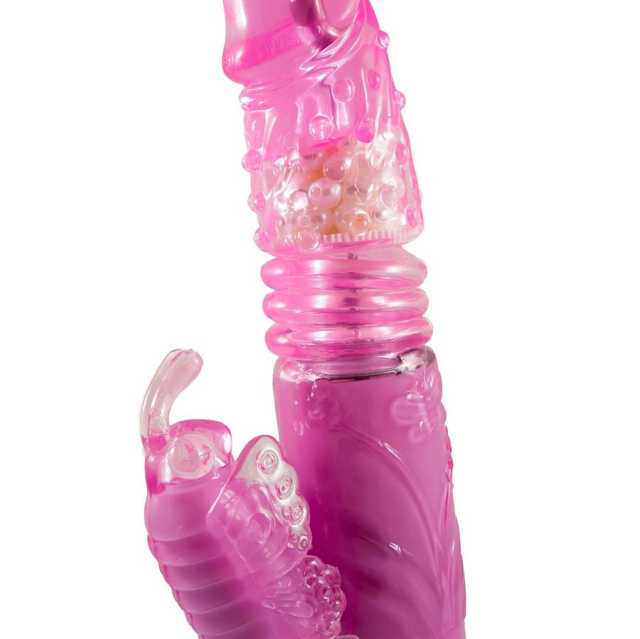 Vibromasseur Rabbit Rotatif Travel Partner Tête Rotative - Baile