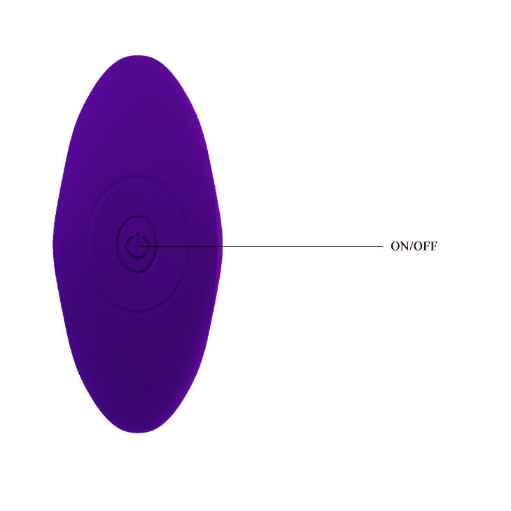 Plug Anal Vibrant 12 Fonctions Flexible Rechargeable - Silicone - Pretty Love