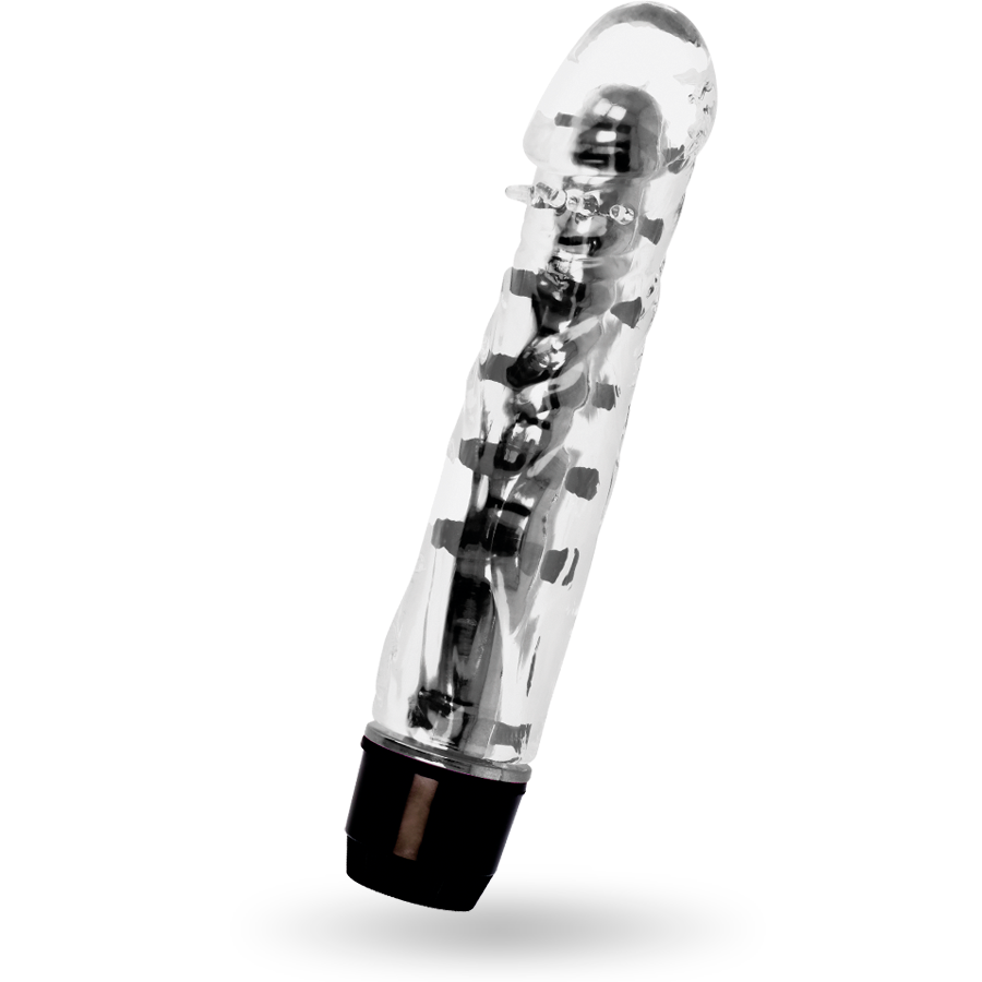Vibromasseur Lenny Jelly - TPE Platine Ergonomique Étanche - Glossy