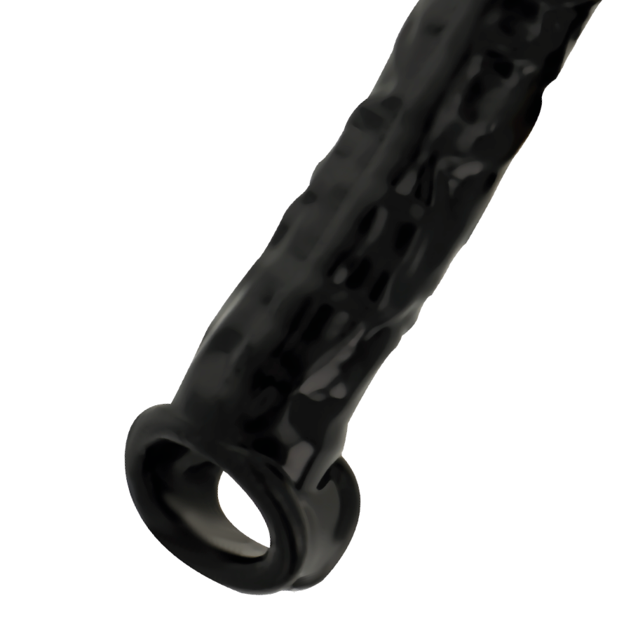 Gaine à Pénis Extension Dong +2,5 cm Anneau Testicules - Addicted Toys