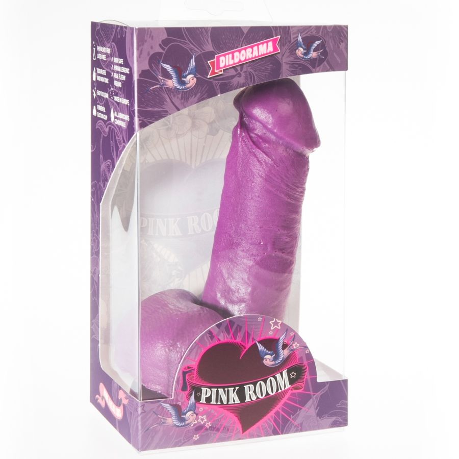 Gode Réaliste Nao 16 cm Ventouse Veines Apparentes - Pink Room