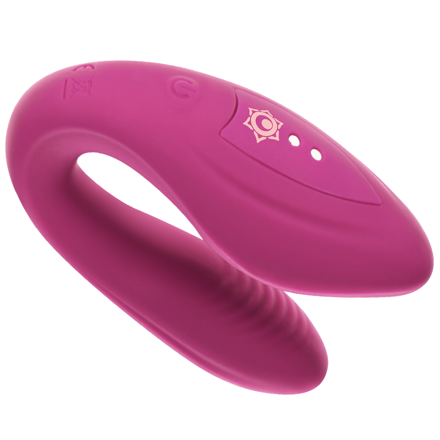 Vibromasseur Couple Connecté Kama Azabache Télécommande Sans Fil - Rithual