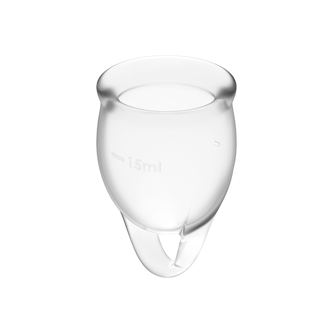 Coupe Menstruelle Feel Confident Silicone Souple - Satisfyer